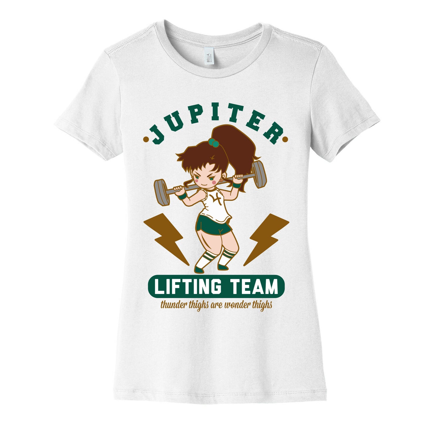 Jupiter Lifting Team Workout Parody Women's Cotton Tee