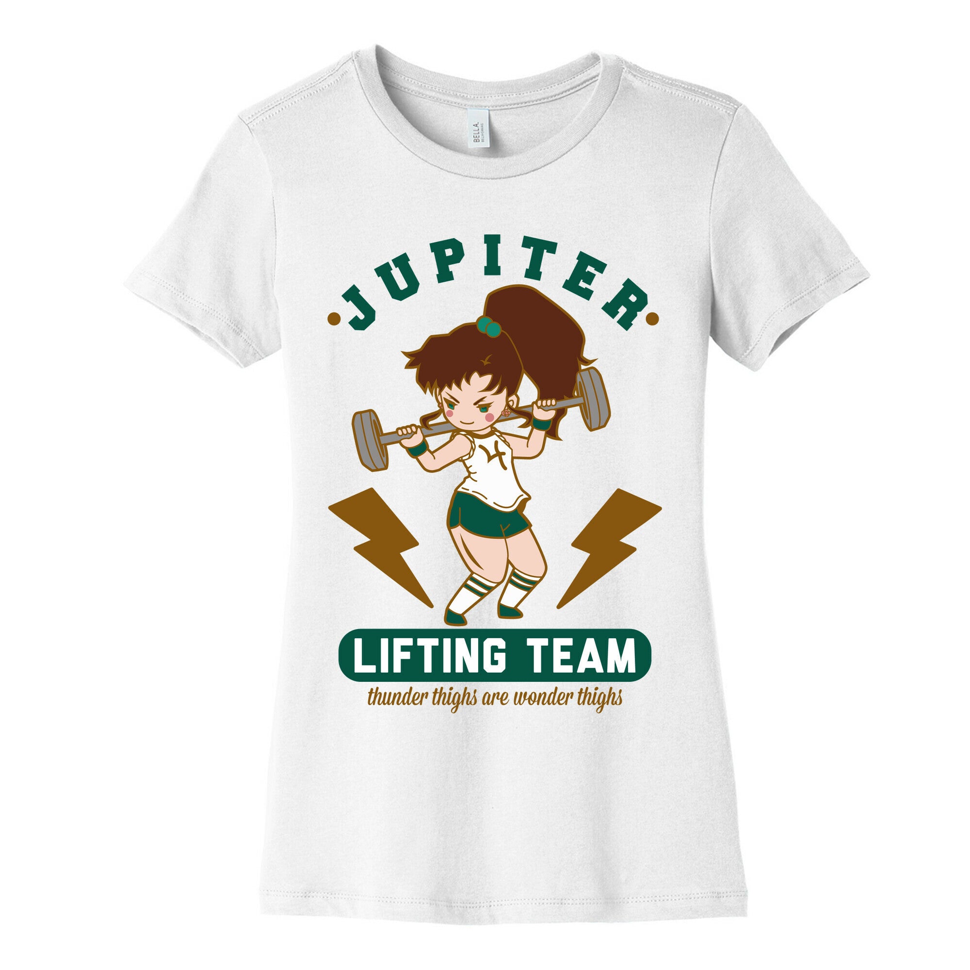 Jupiter Lifting Team Workout Parody Women's Cotton Tee