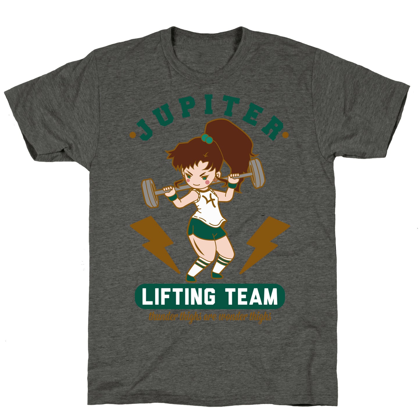 Jupiter Lifting Team Workout Parody Unisex Triblend Tee