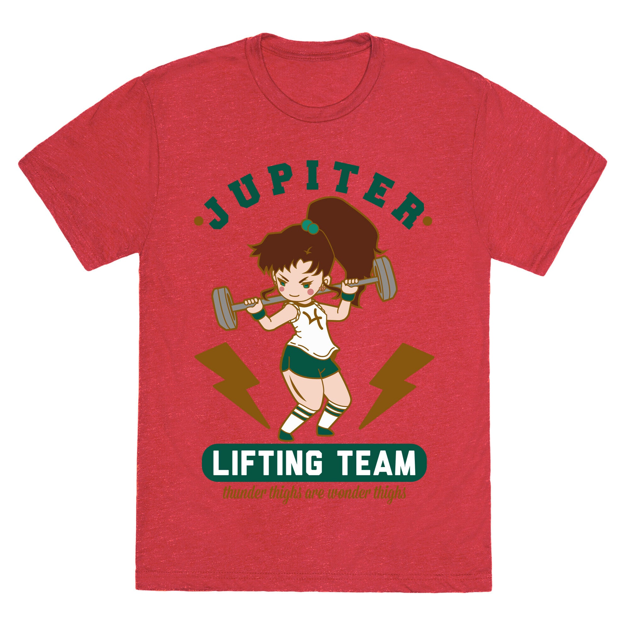 Jupiter Lifting Team Workout Parody Unisex Triblend Tee