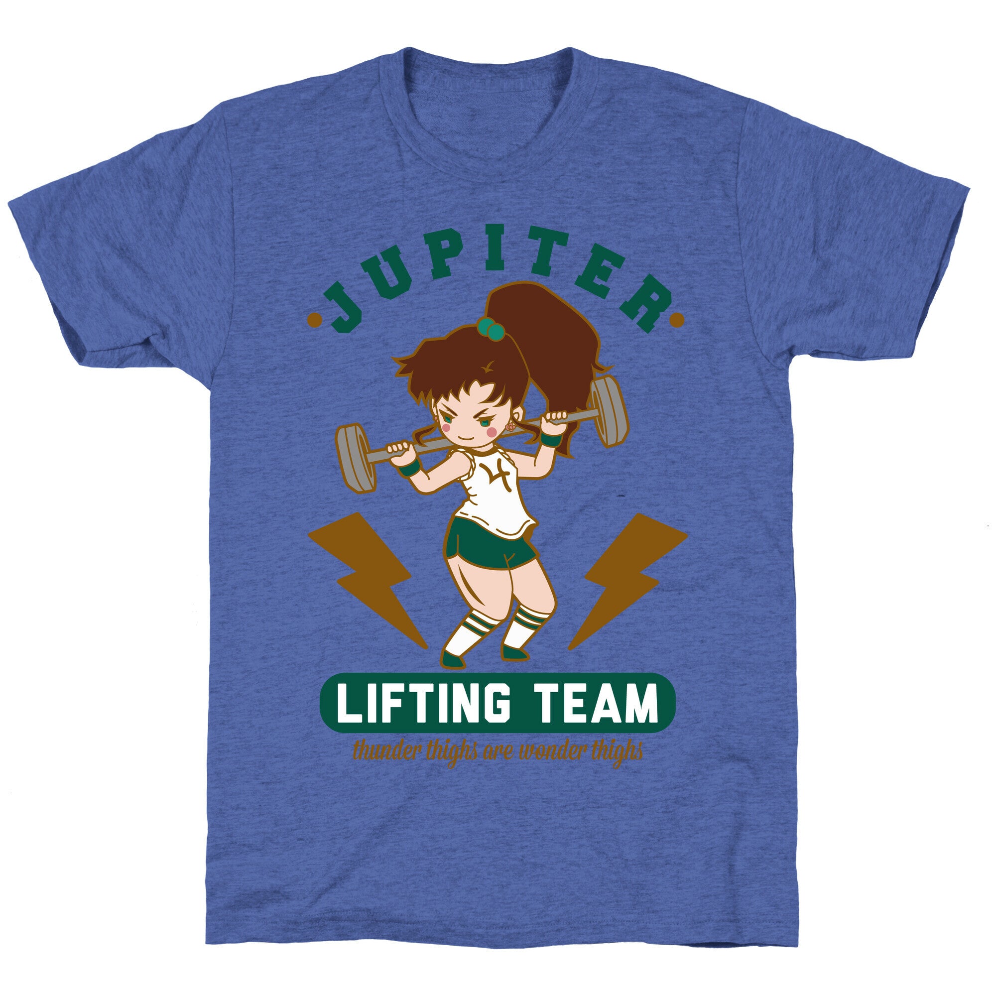 Jupiter Lifting Team Workout Parody Unisex Triblend Tee