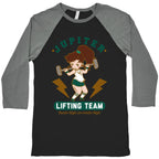 Jupiter Lifting Team Workout Parody Baseball Tee