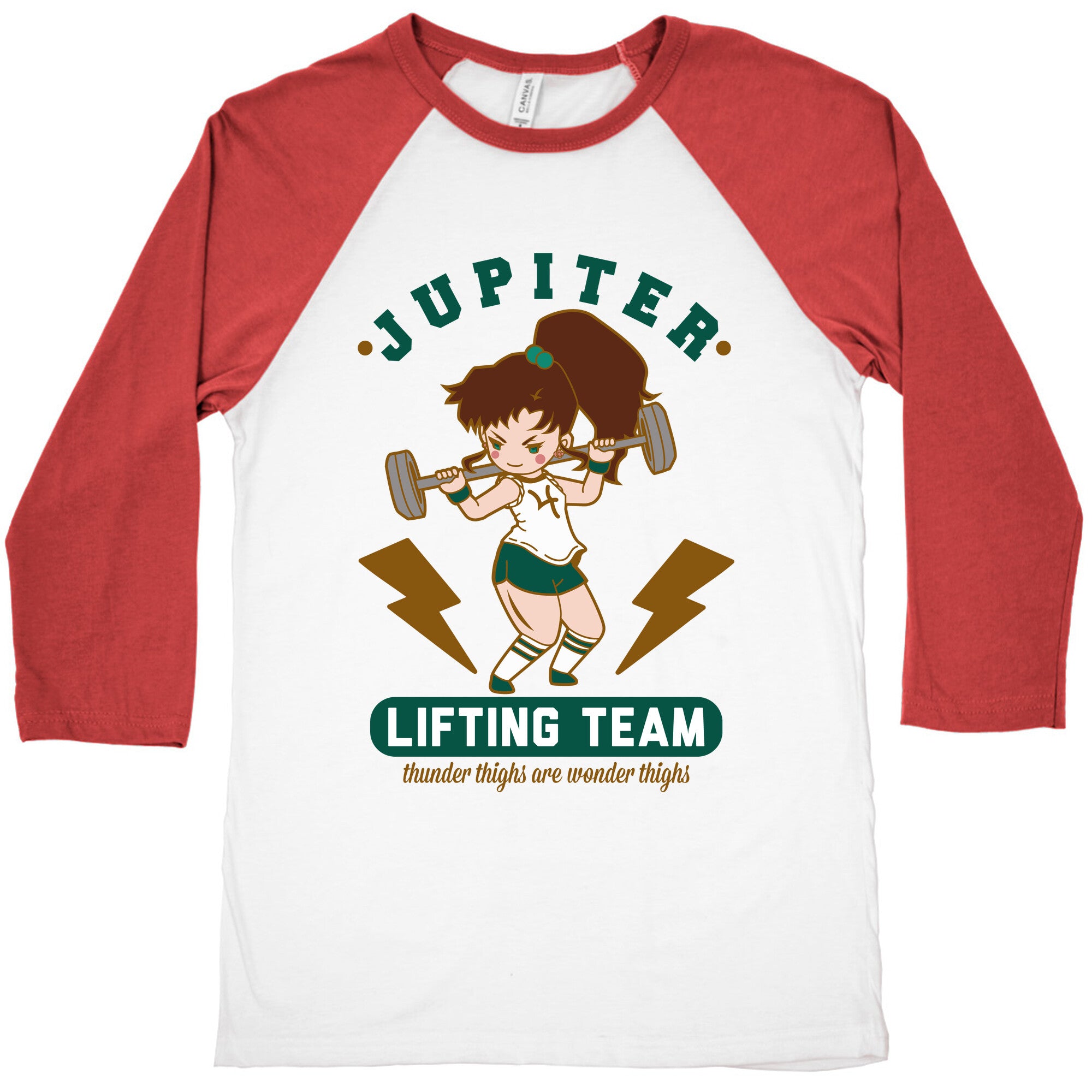 Jupiter Lifting Team Workout Parody Baseball Tee