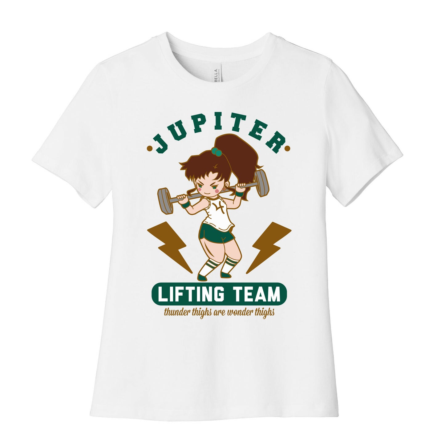 Jupiter Lifting Team Workout Parody Women's Cotton Tee