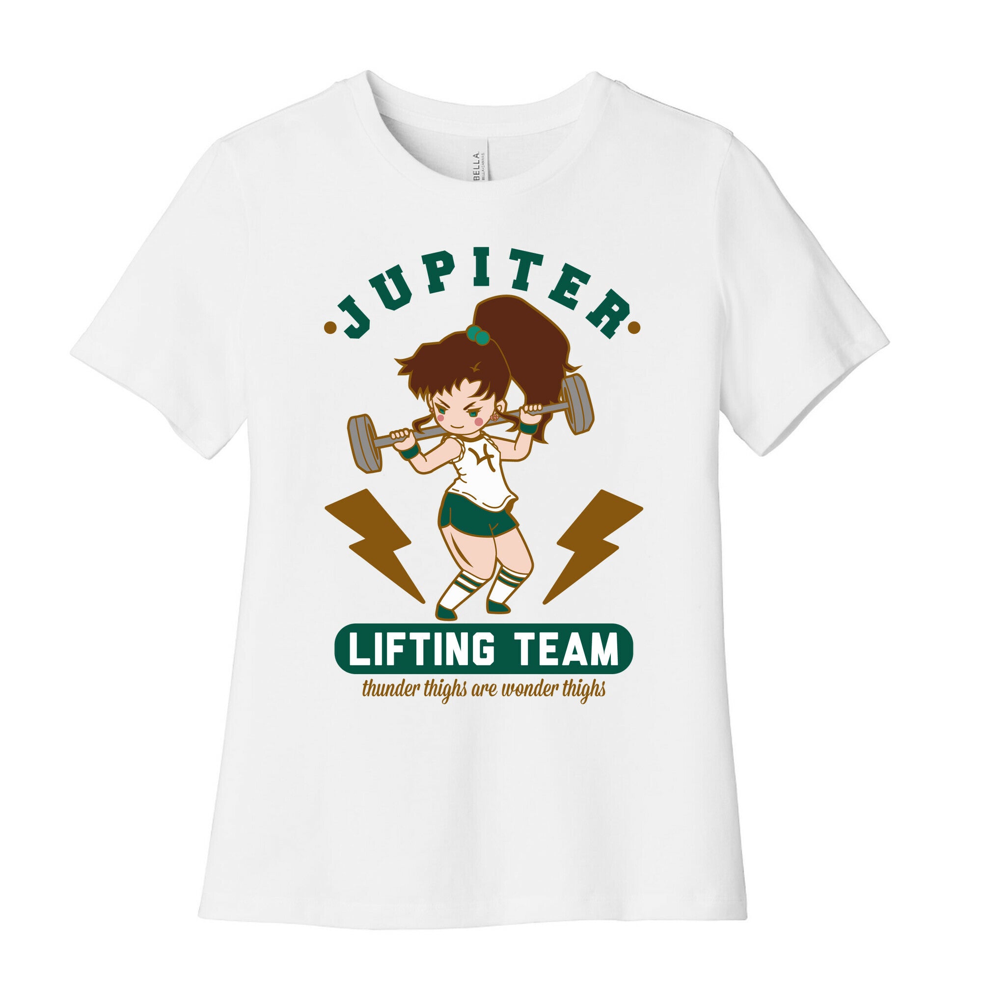 Jupiter Lifting Team Workout Parody Women's Cotton Tee
