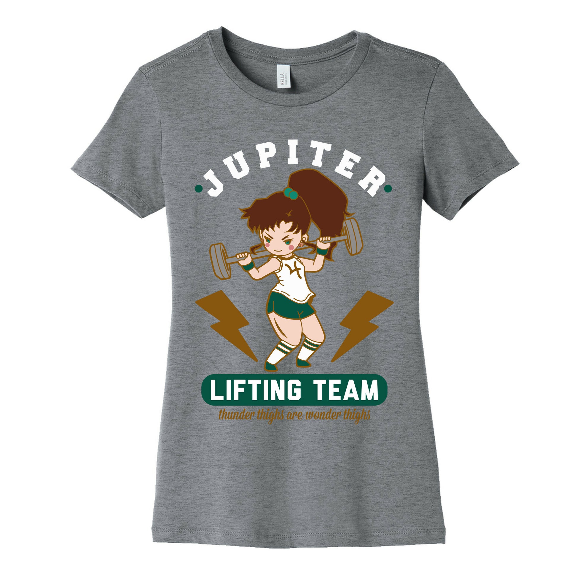 Jupiter Lifting Team Workout Parody Women's Cotton Tee