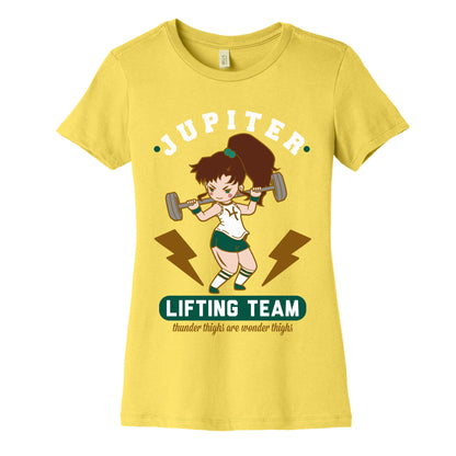 Jupiter Lifting Team Workout Parody Women's Cotton Tee