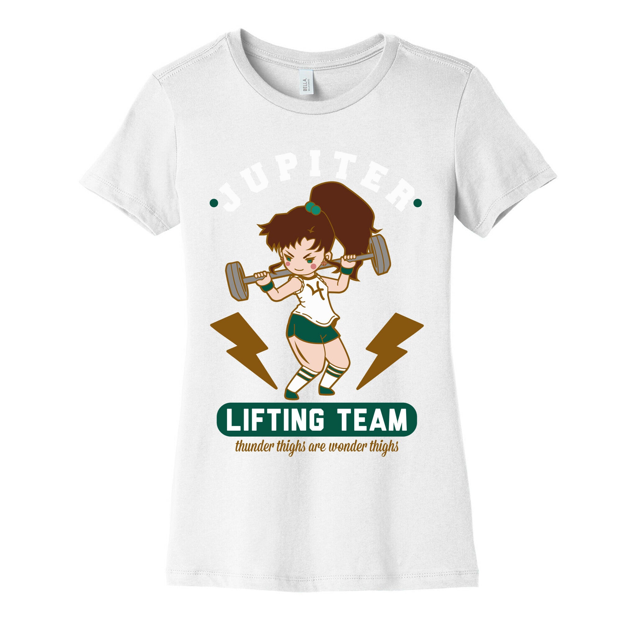 Jupiter Lifting Team Workout Parody Women's Cotton Tee