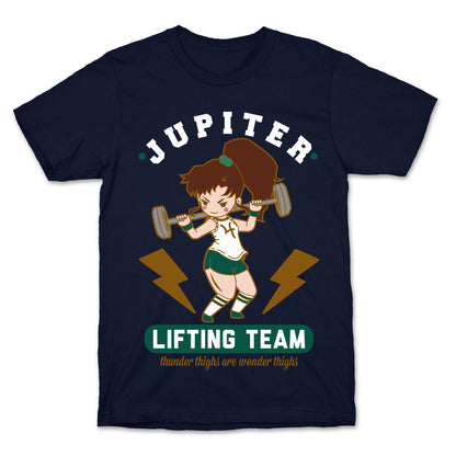 Jupiter Lifting Team Workout Parody T-Shirt