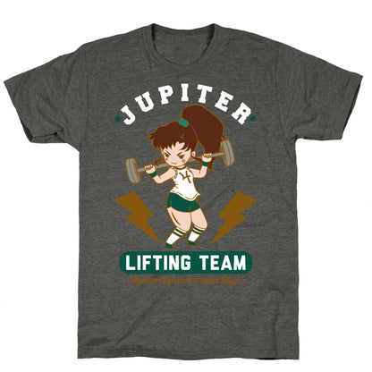 Jupiter Lifting Team Workout Parody Unisex Triblend Tee