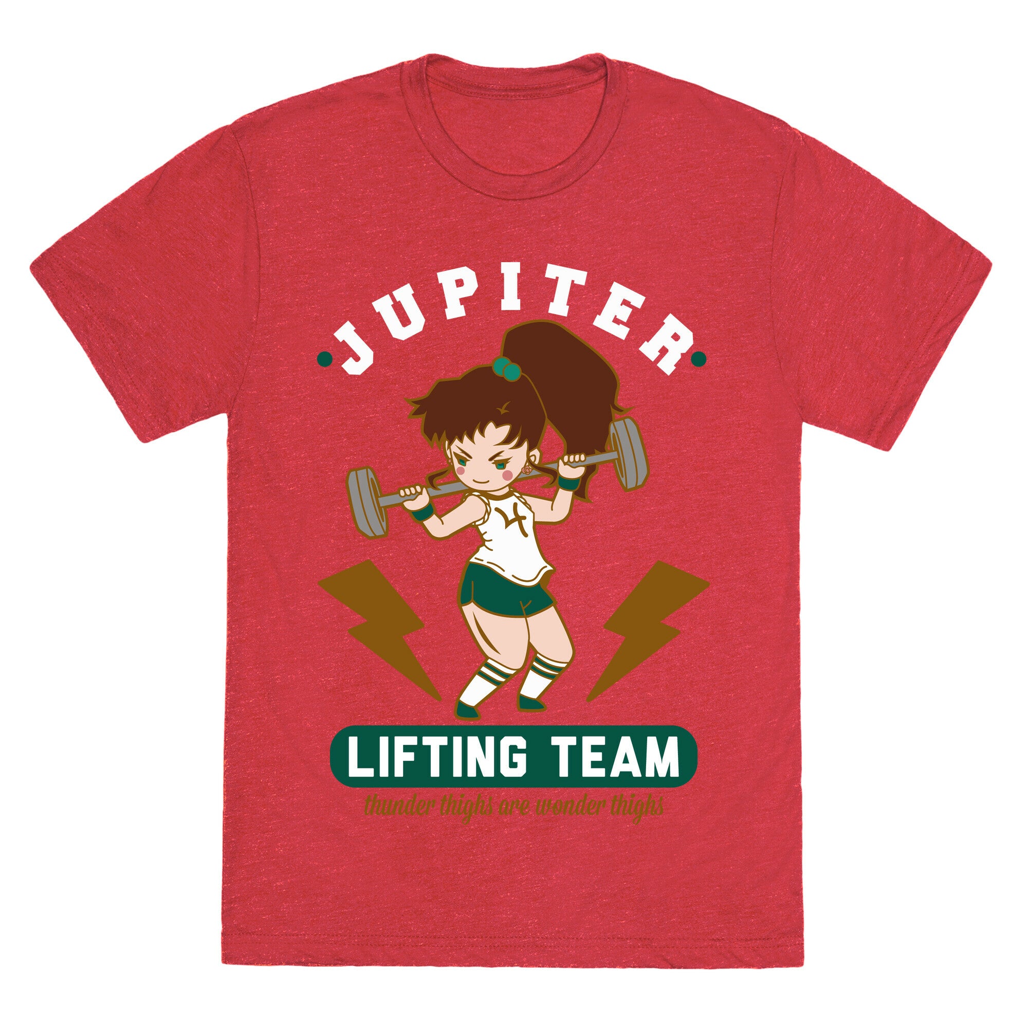 Jupiter Lifting Team Workout Parody Unisex Triblend Tee