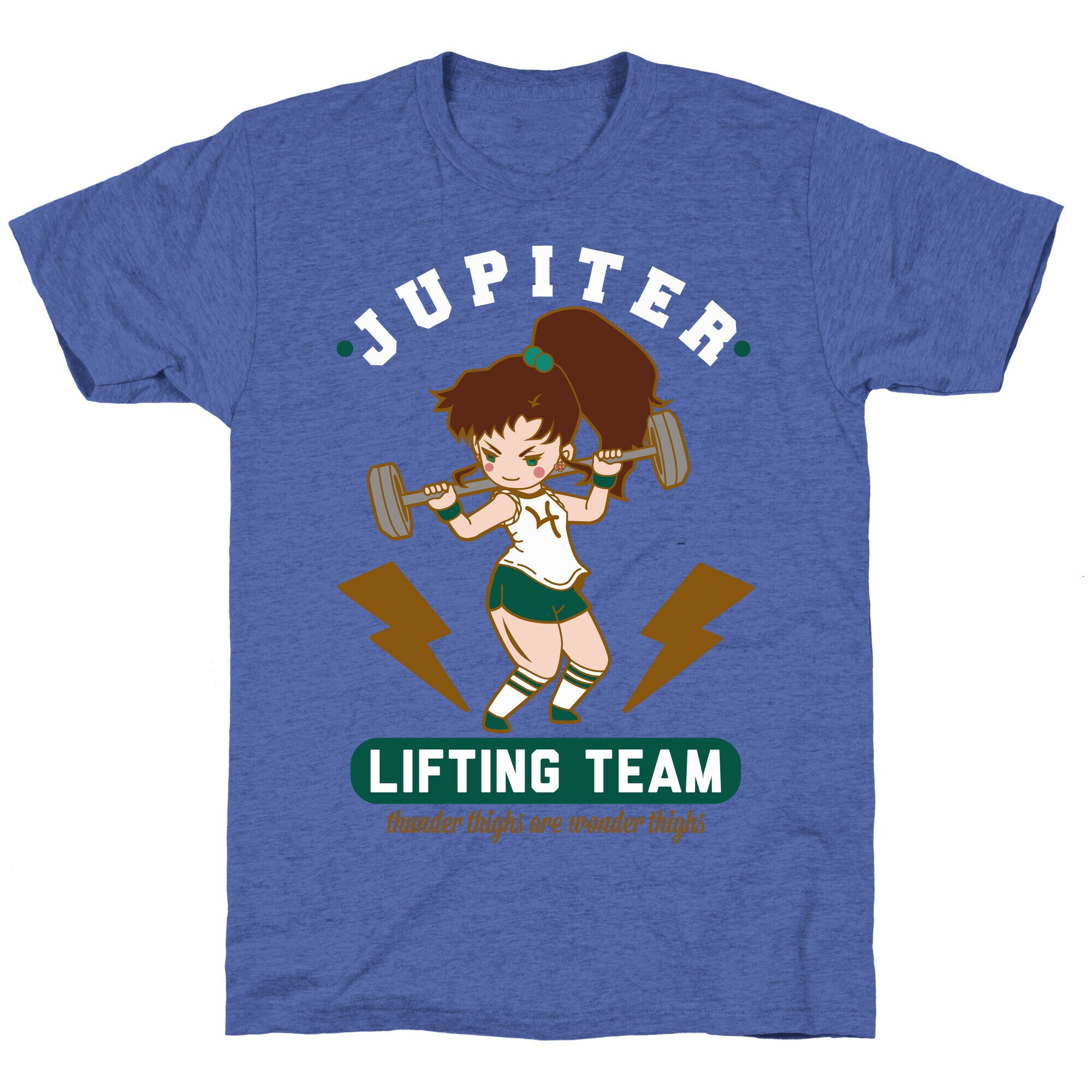 Jupiter Lifting Team Workout Parody Unisex Triblend Tee