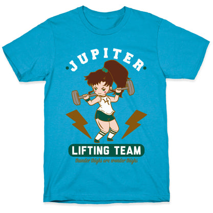 Jupiter Lifting Team Workout Parody Unisex Triblend Tee