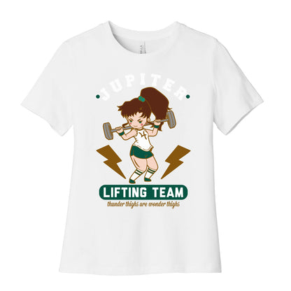 Jupiter Lifting Team Workout Parody Women's Cotton Tee