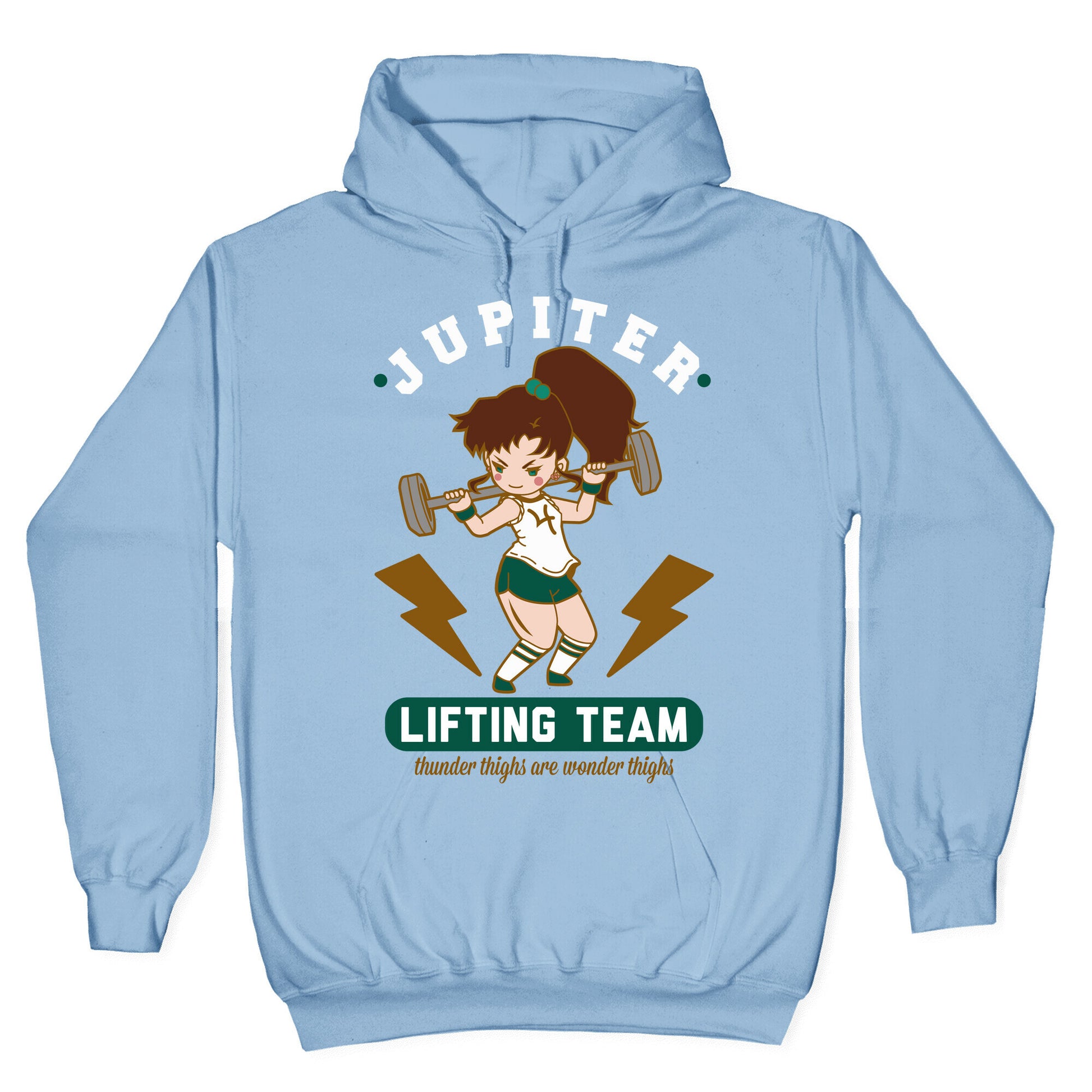Jupiter Lifting Team Workout Parody Hoodie