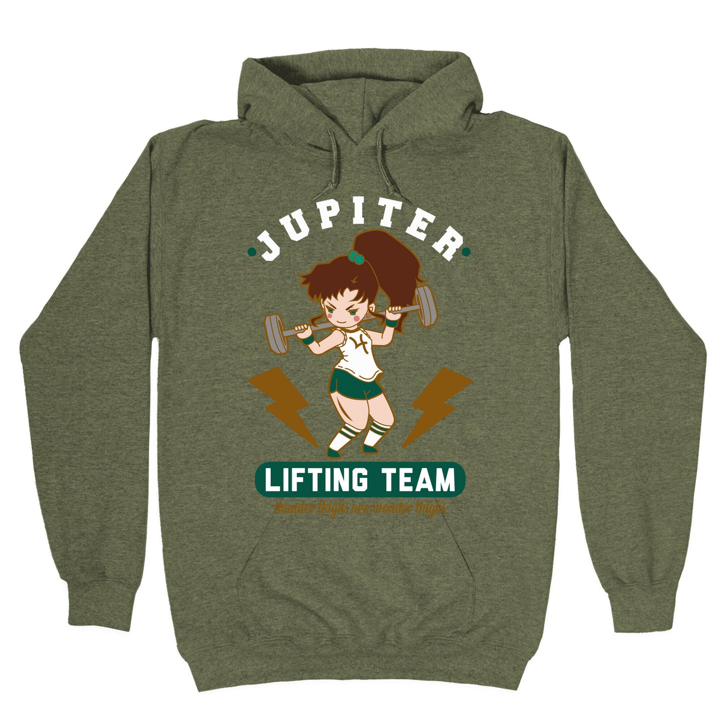 Jupiter Lifting Team Workout Parody Hoodie