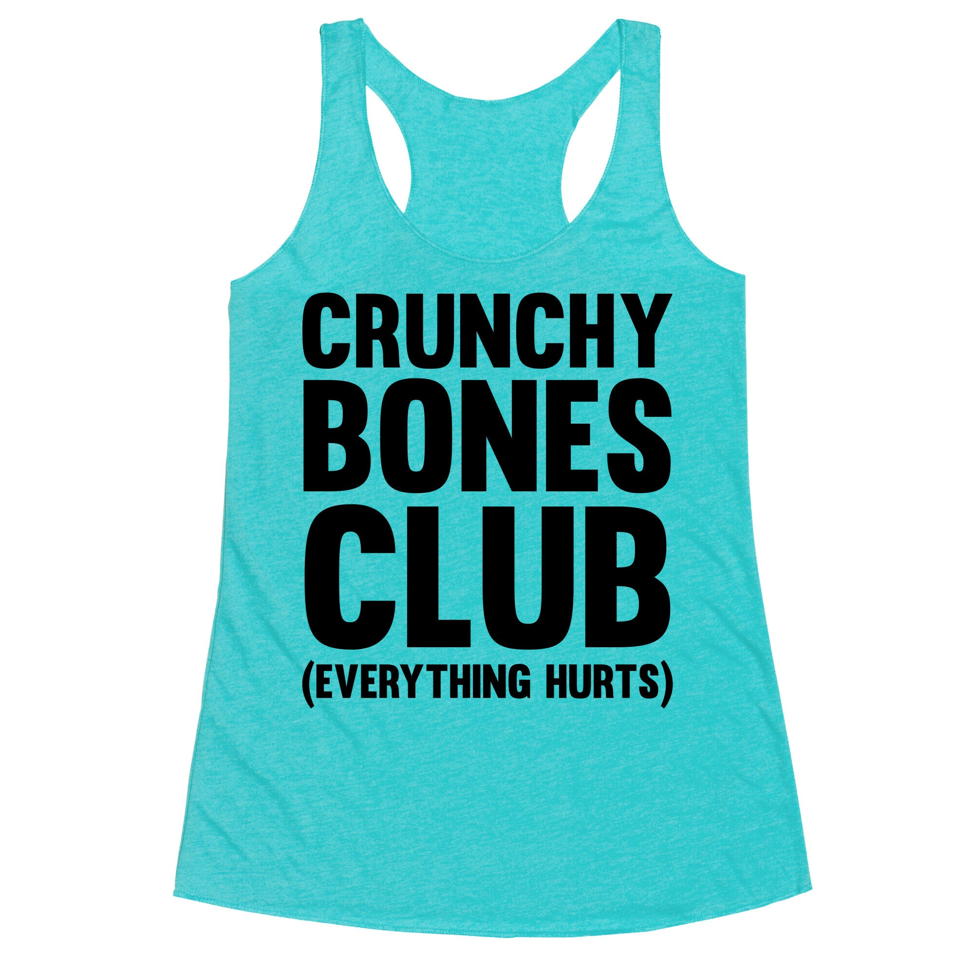 Crunchy Bones Club Racerback Tank