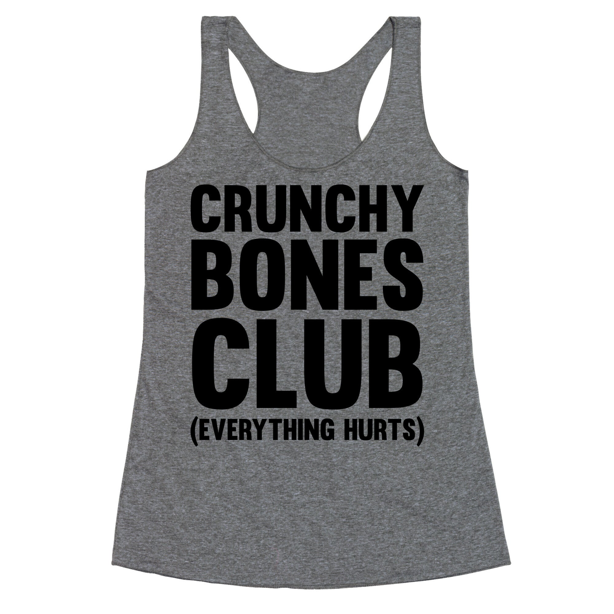 Crunchy Bones Club Racerback Tank
