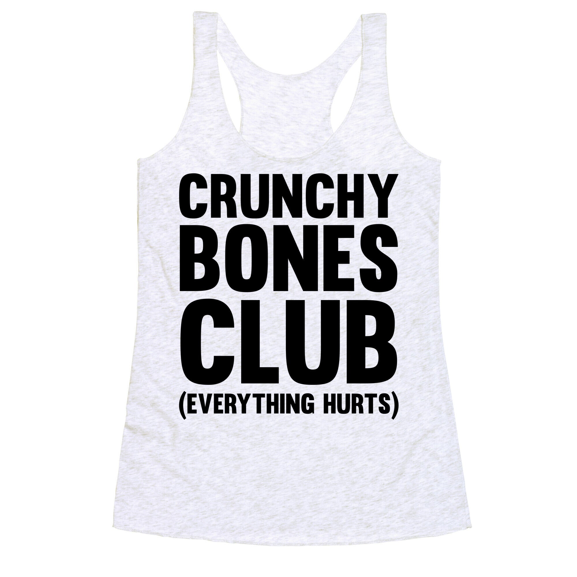 Crunchy Bones Club Racerback Tank