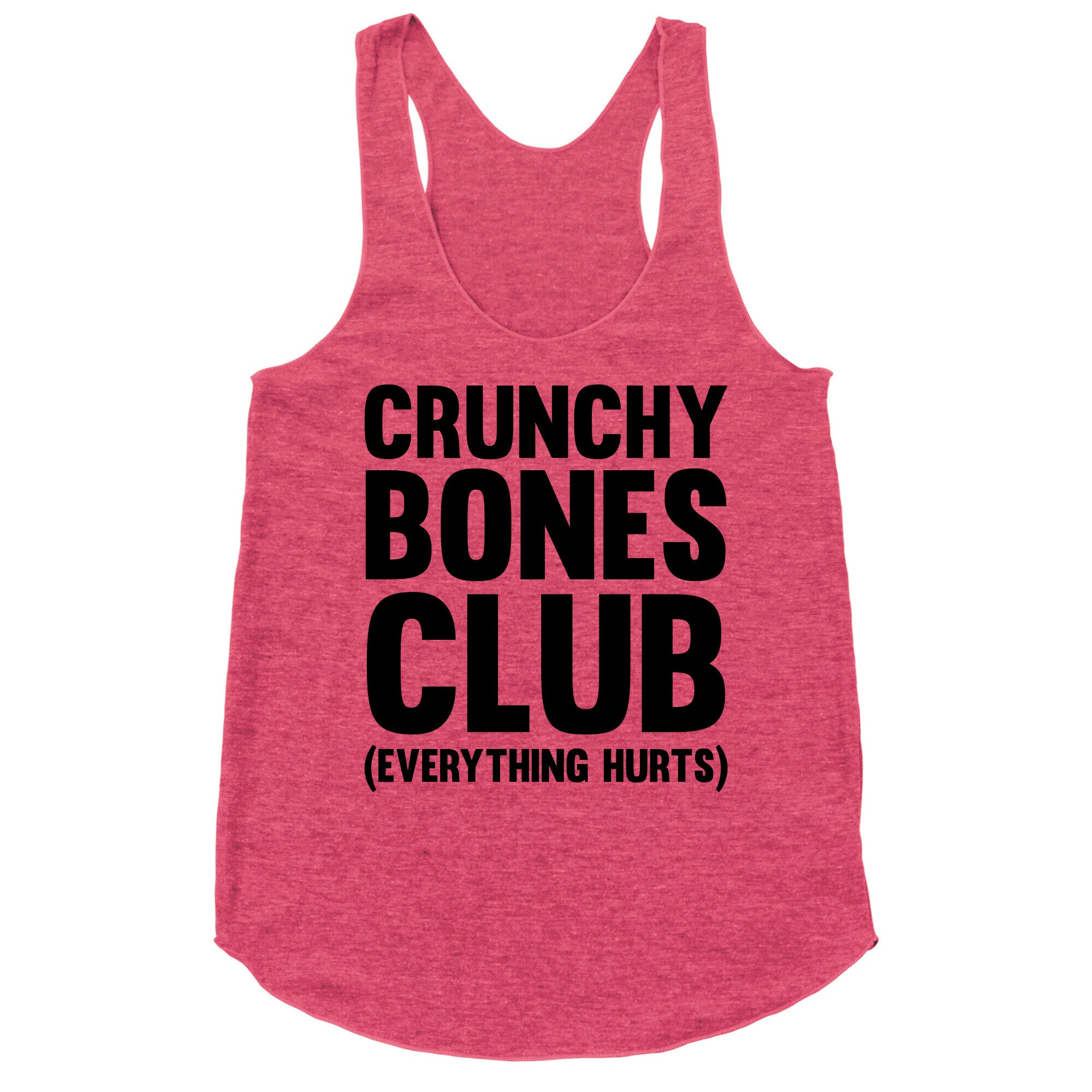 Crunchy Bones Club Racerback Tank