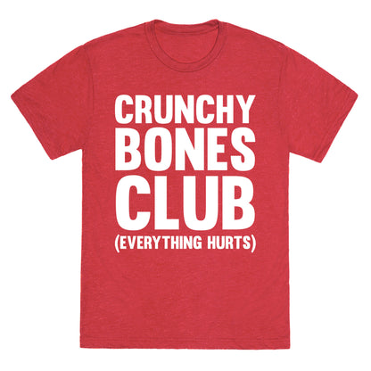 Crunchy Bones Club Unisex Triblend Tee
