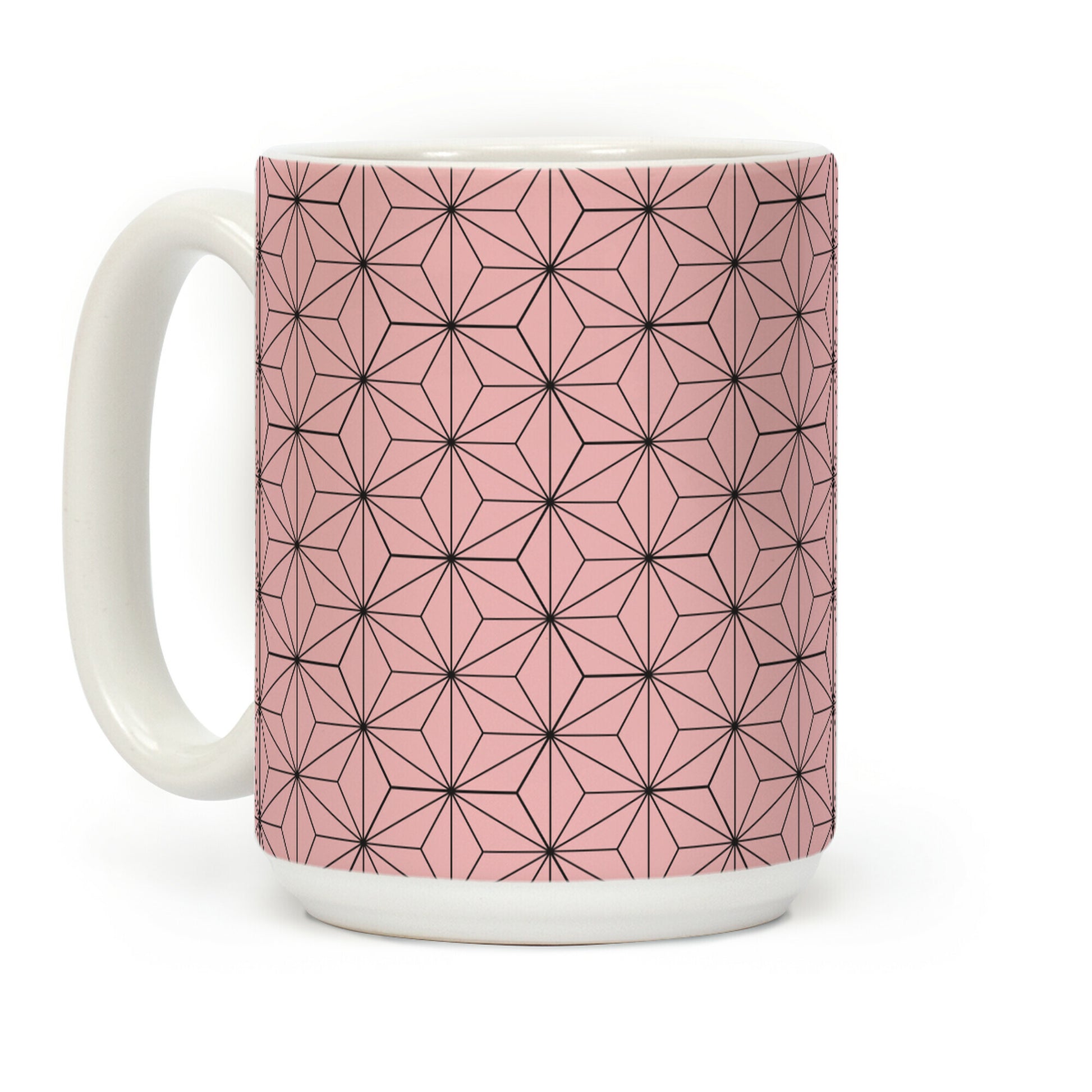Nezuko Pattern Coffee Mug