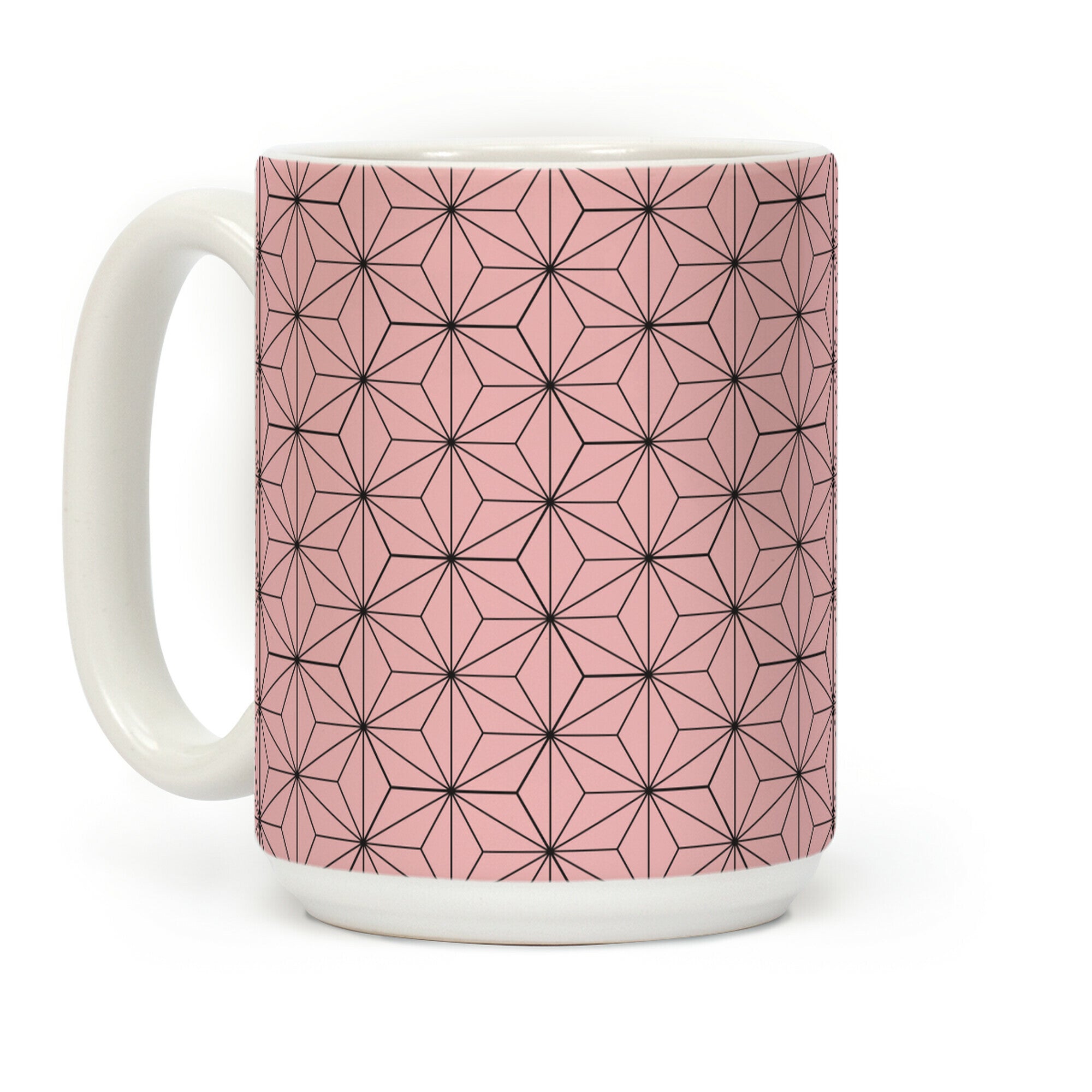 Nezuko Pattern Coffee Mug