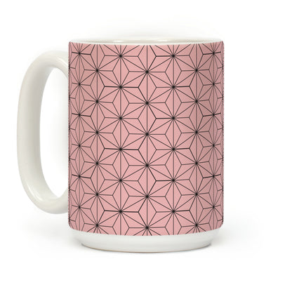 Nezuko Pattern Coffee Mug