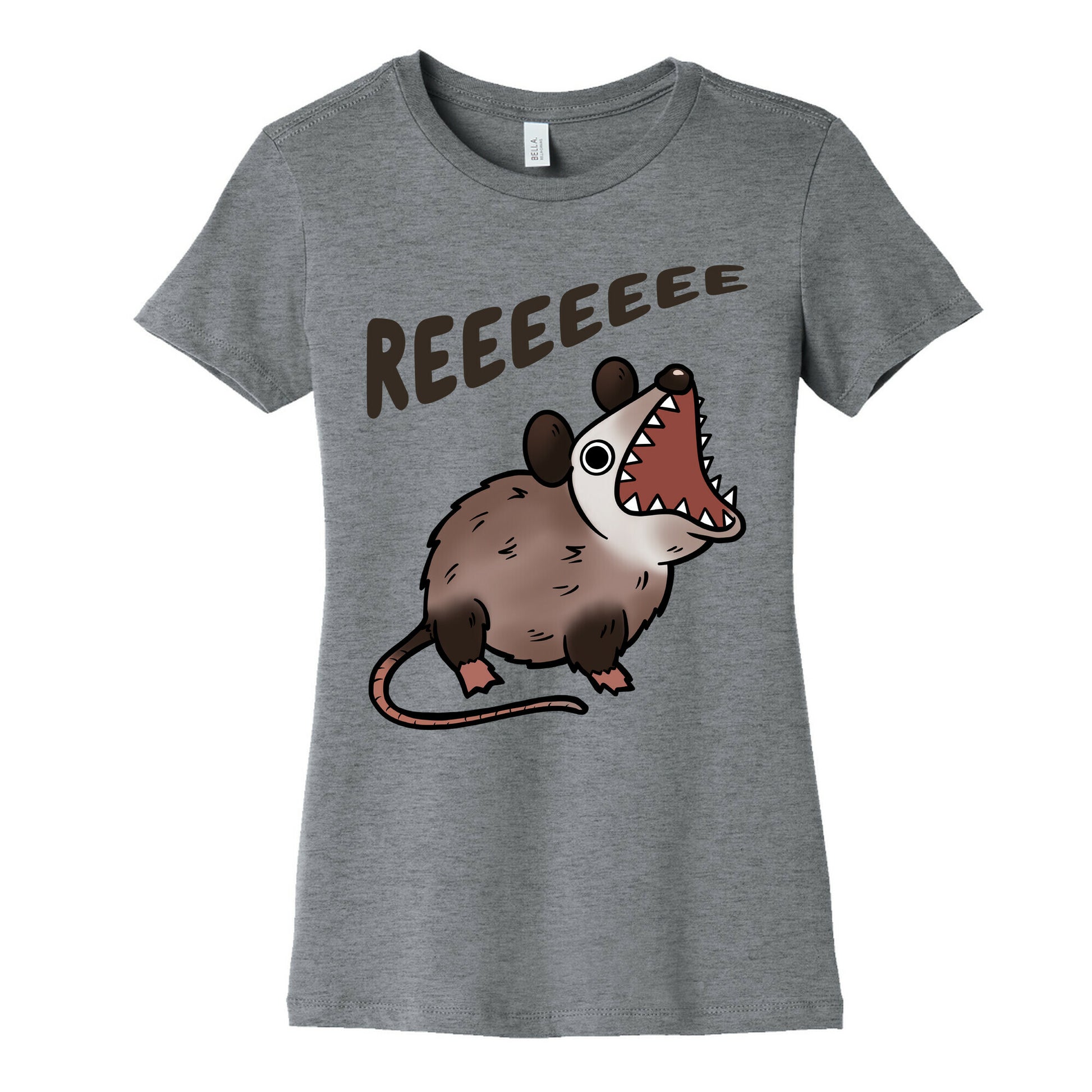 Reeeeeee Possum Women's Cotton Tee