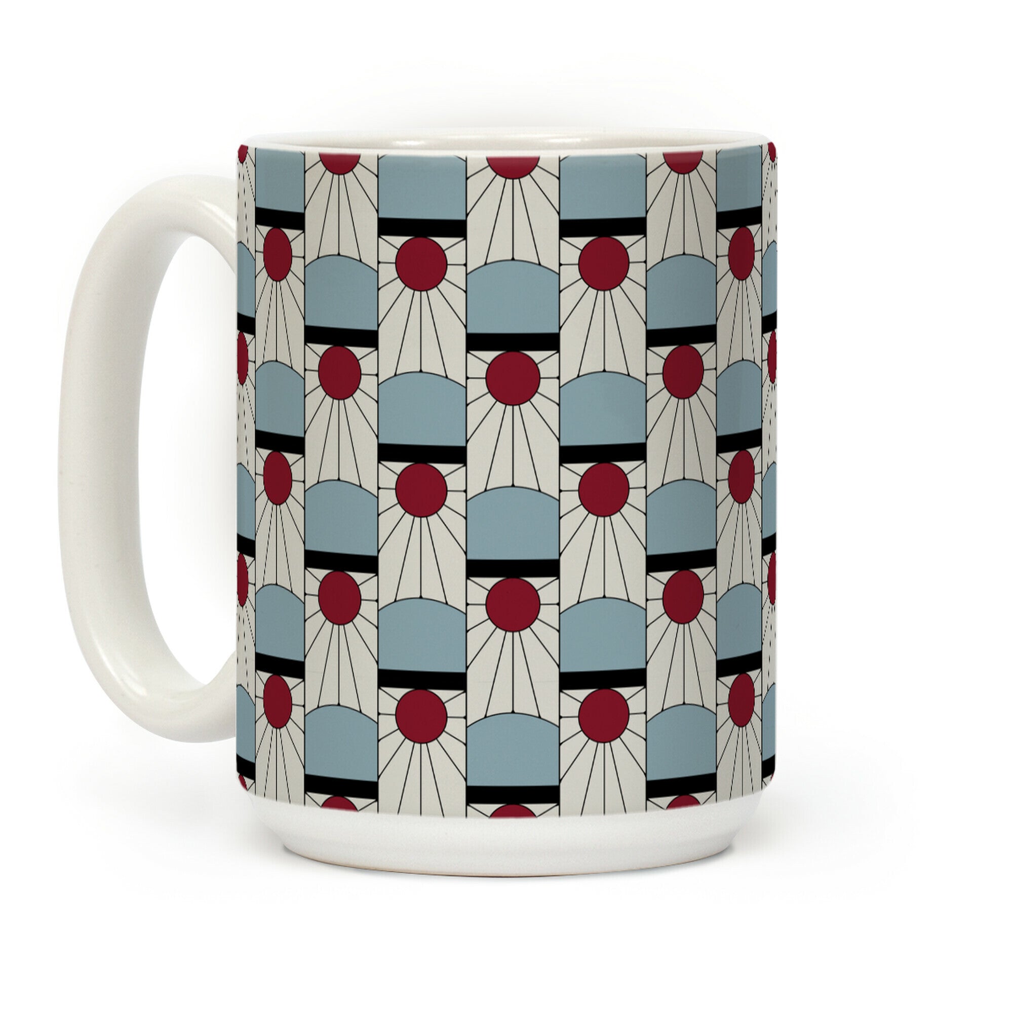 Tanjiro Earrings Pattern Coffee Mug