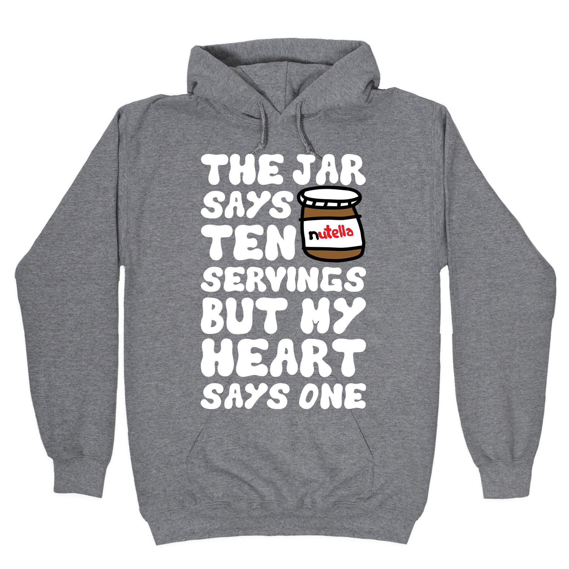 Nutella Servings Of The Heart Hoodie