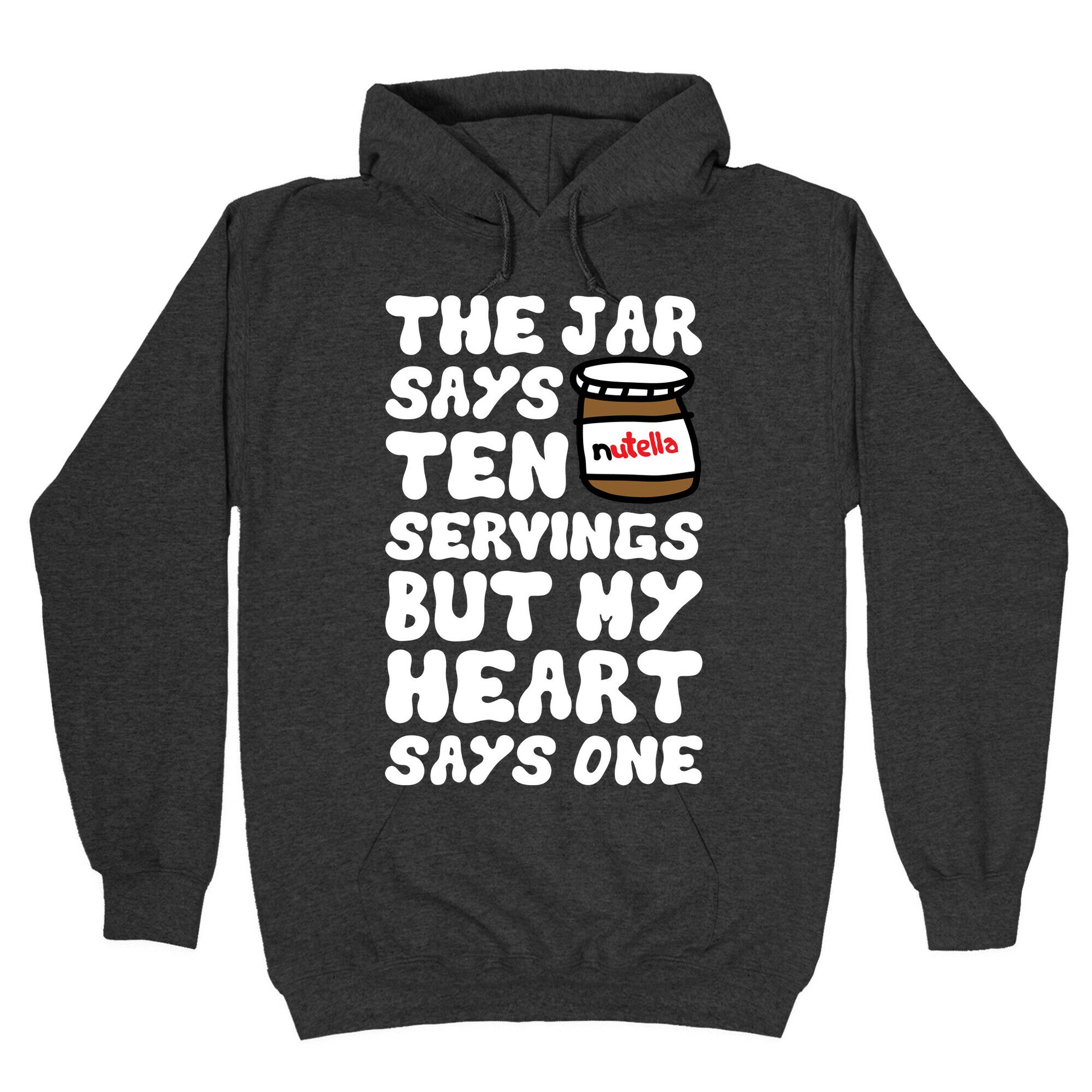 Nutella Servings Of The Heart Hoodie
