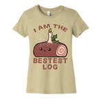 I Am The Bestest Log Women's Cotton Tee