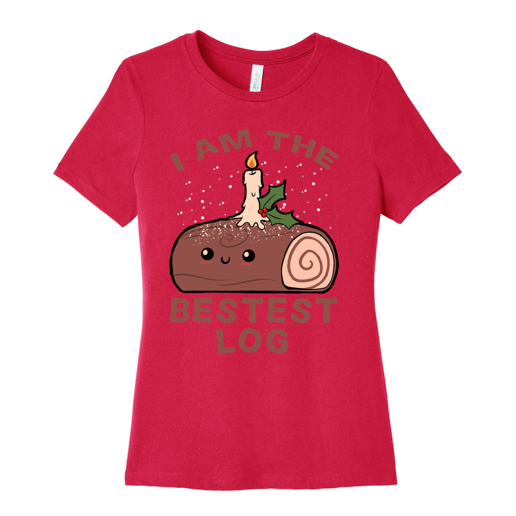 I Am The Bestest Log Women's Cotton Tee