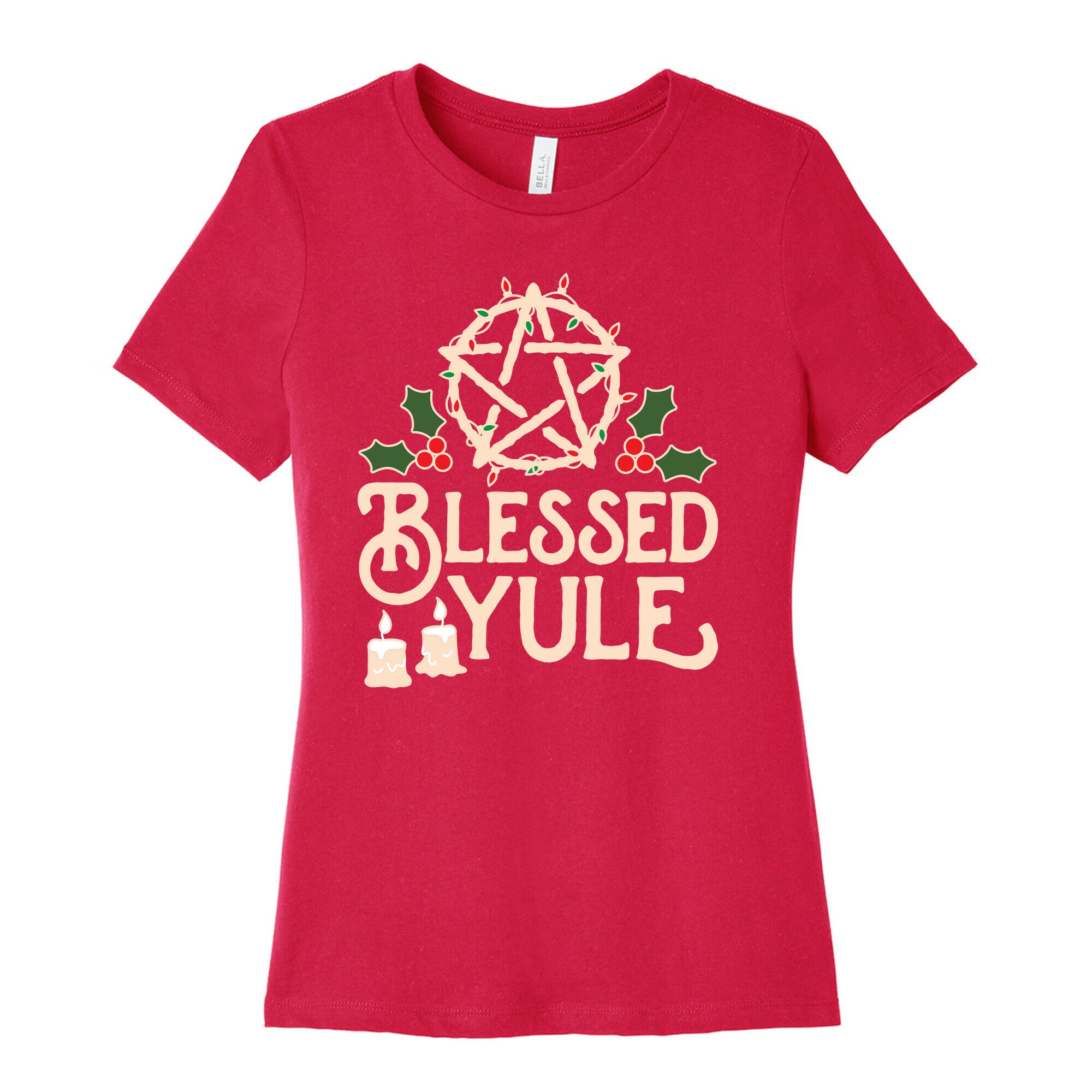 Blessed Yule Women's Cotton Tee