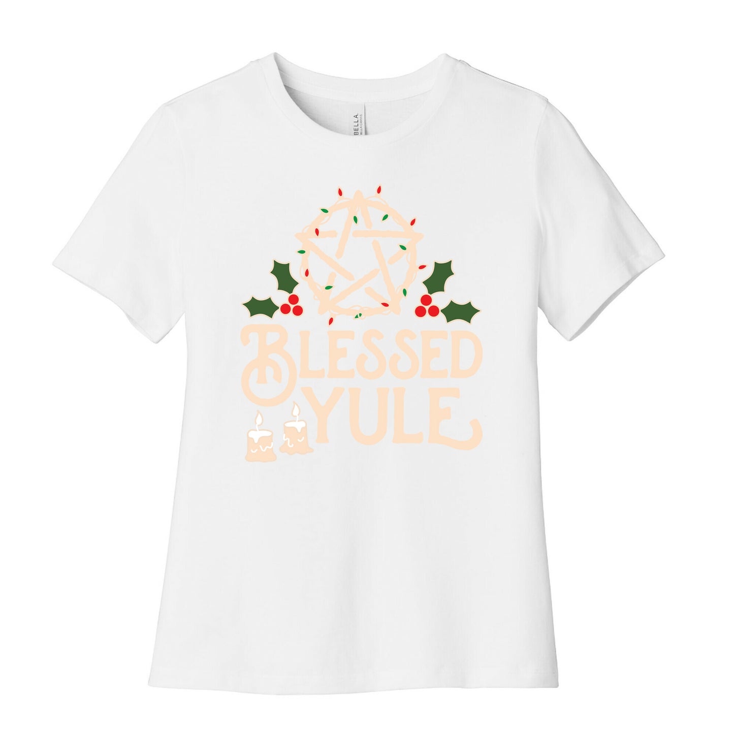 Blessed Yule Women's Cotton Tee