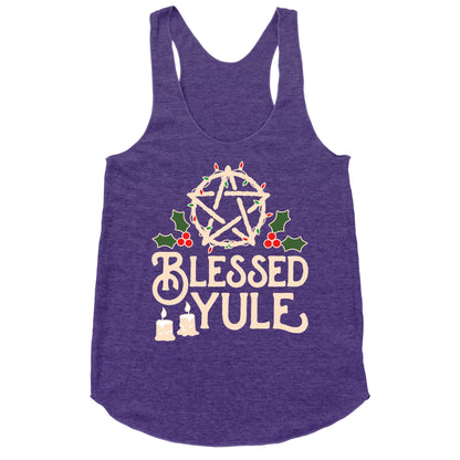 Blessed Yule Racerback Tank