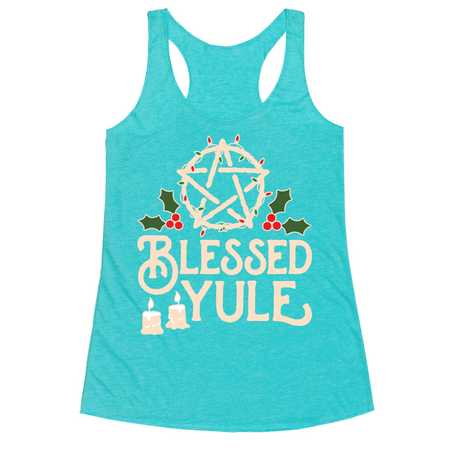 Blessed Yule Racerback Tank