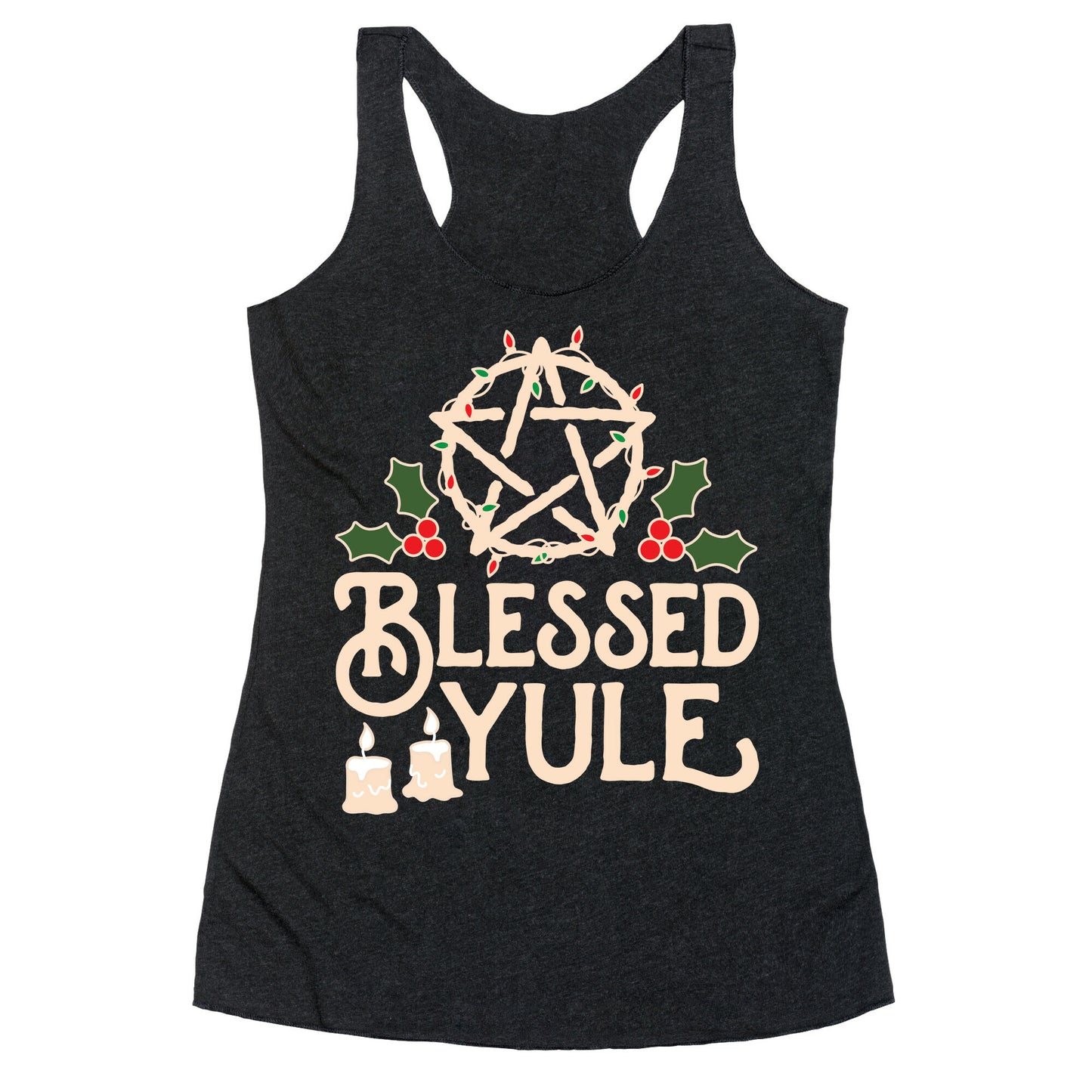 Blessed Yule Racerback Tank