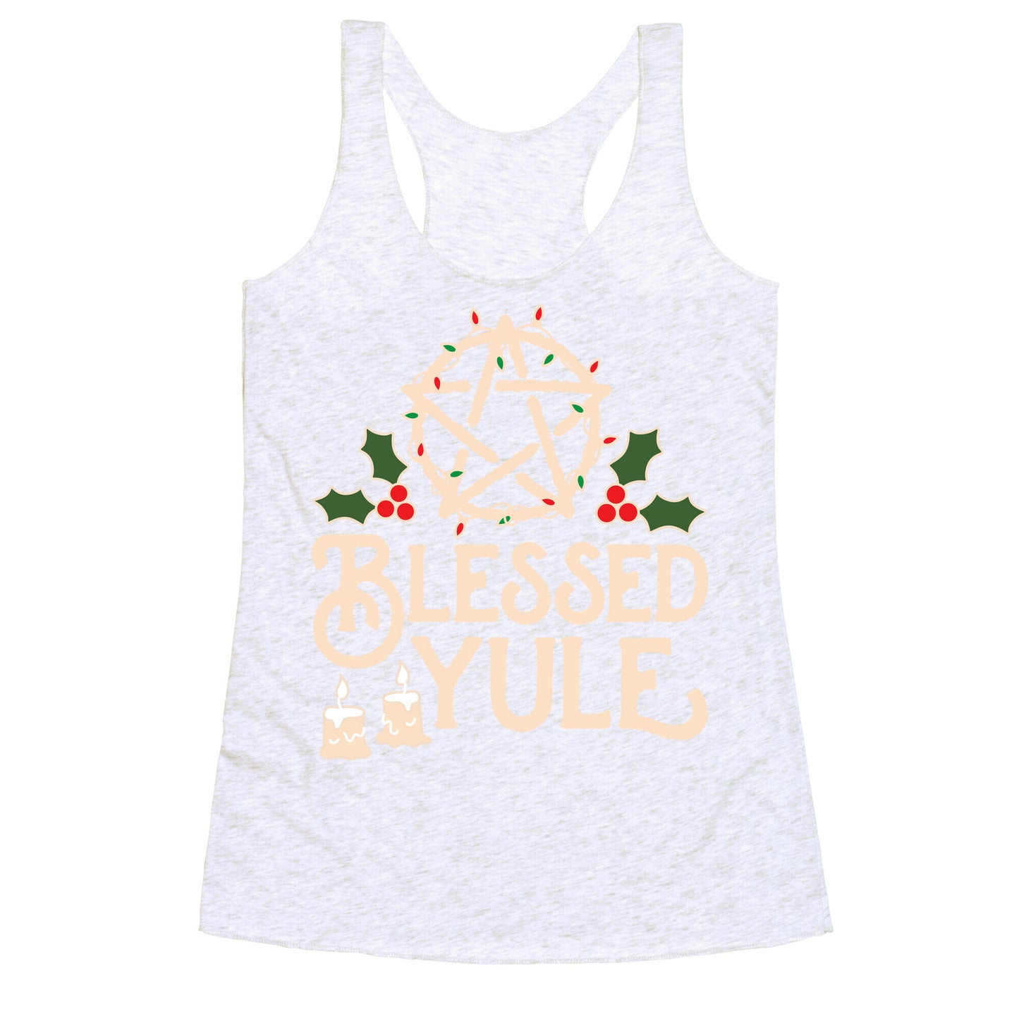 Blessed Yule Racerback Tank