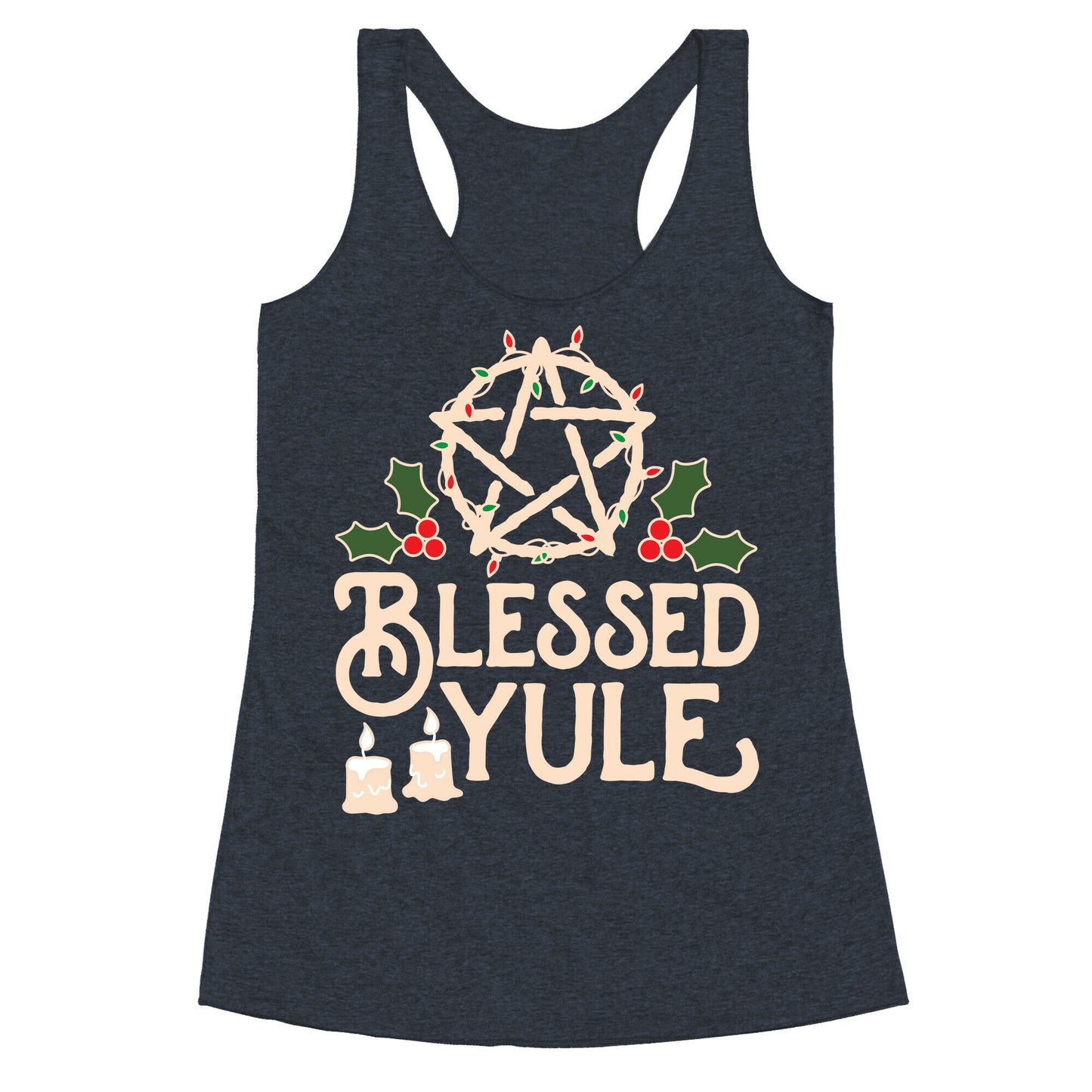 Blessed Yule Racerback Tank