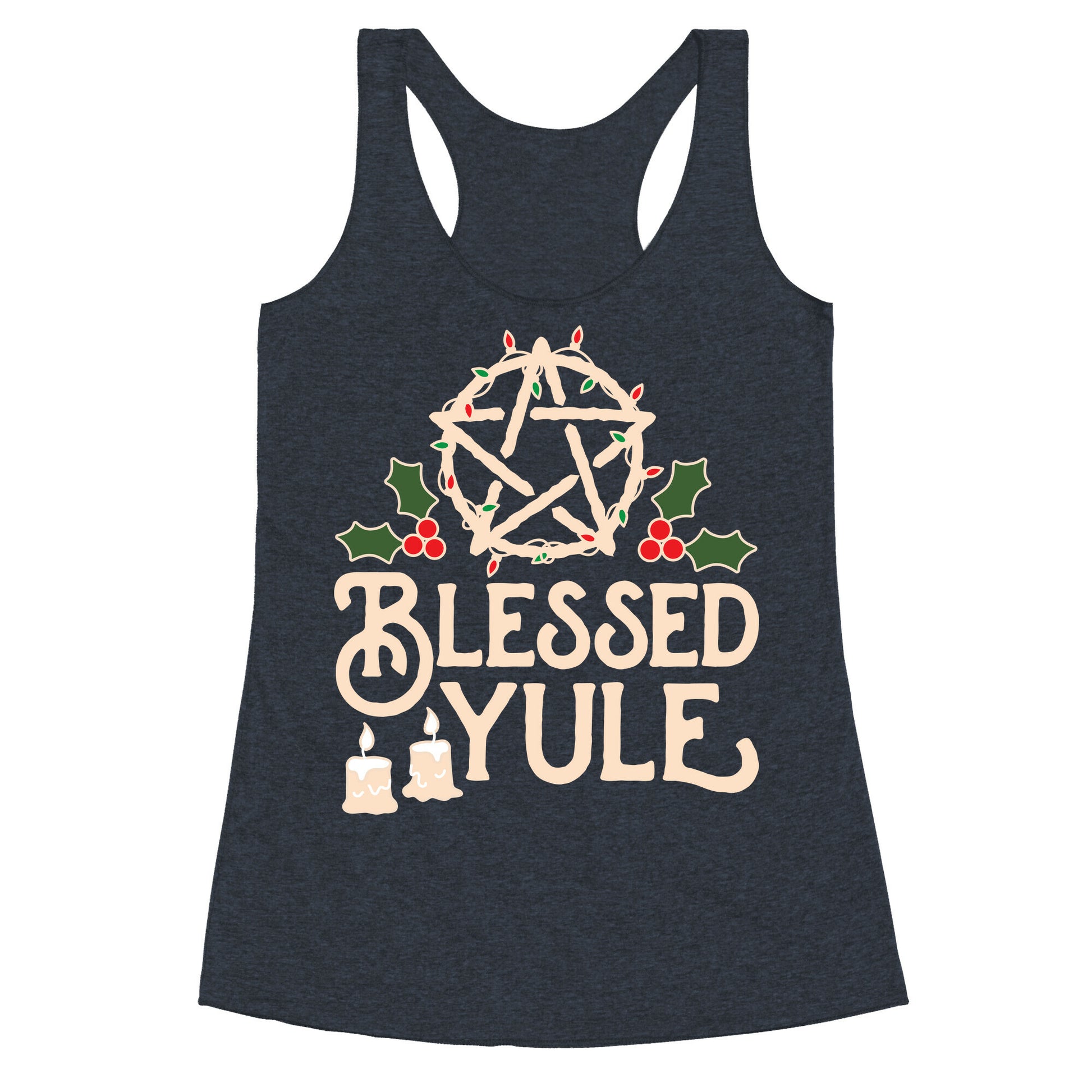 Blessed Yule Racerback Tank