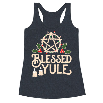 Blessed Yule Racerback Tank