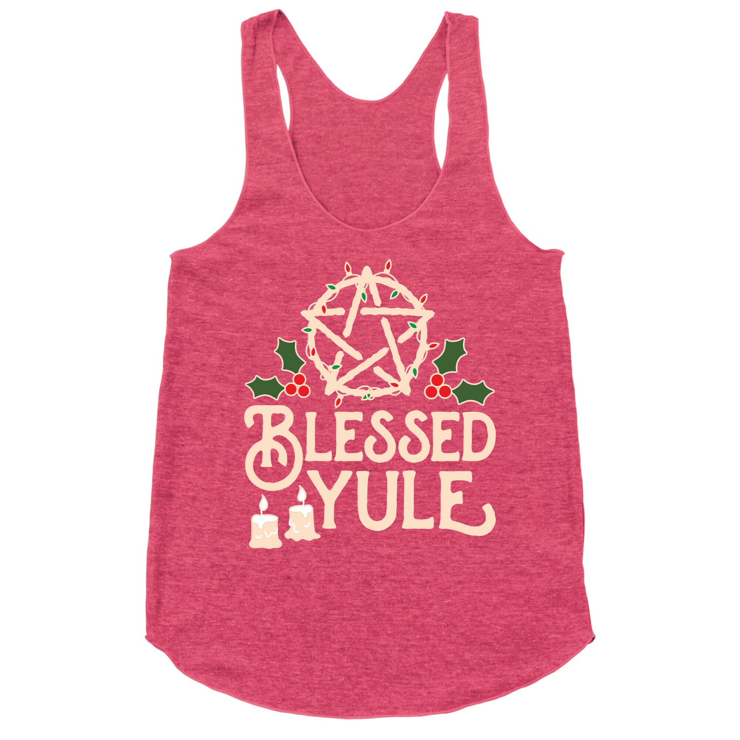 Blessed Yule Racerback Tank