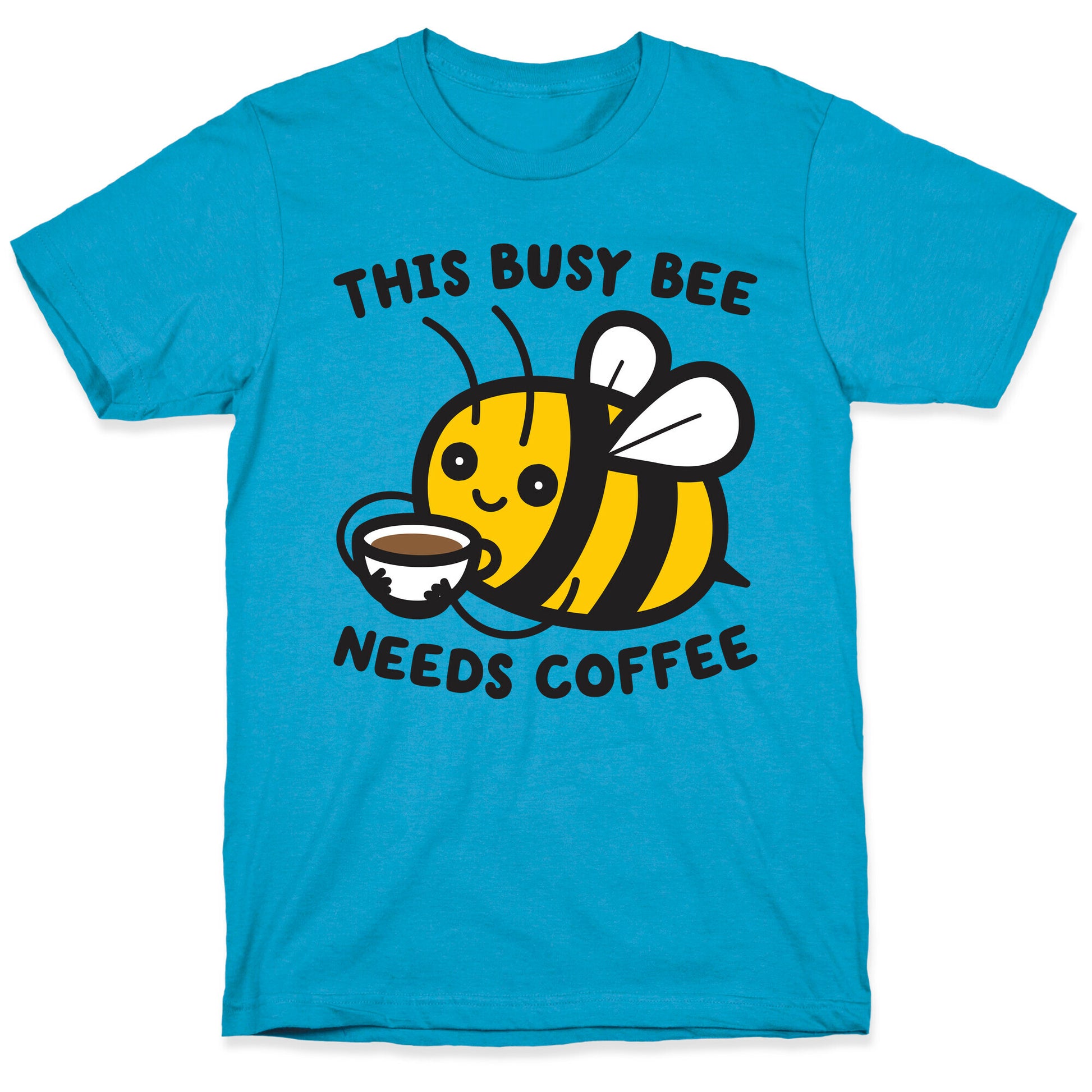 This Busy Bee Needs Coffee Unisex Triblend Tee