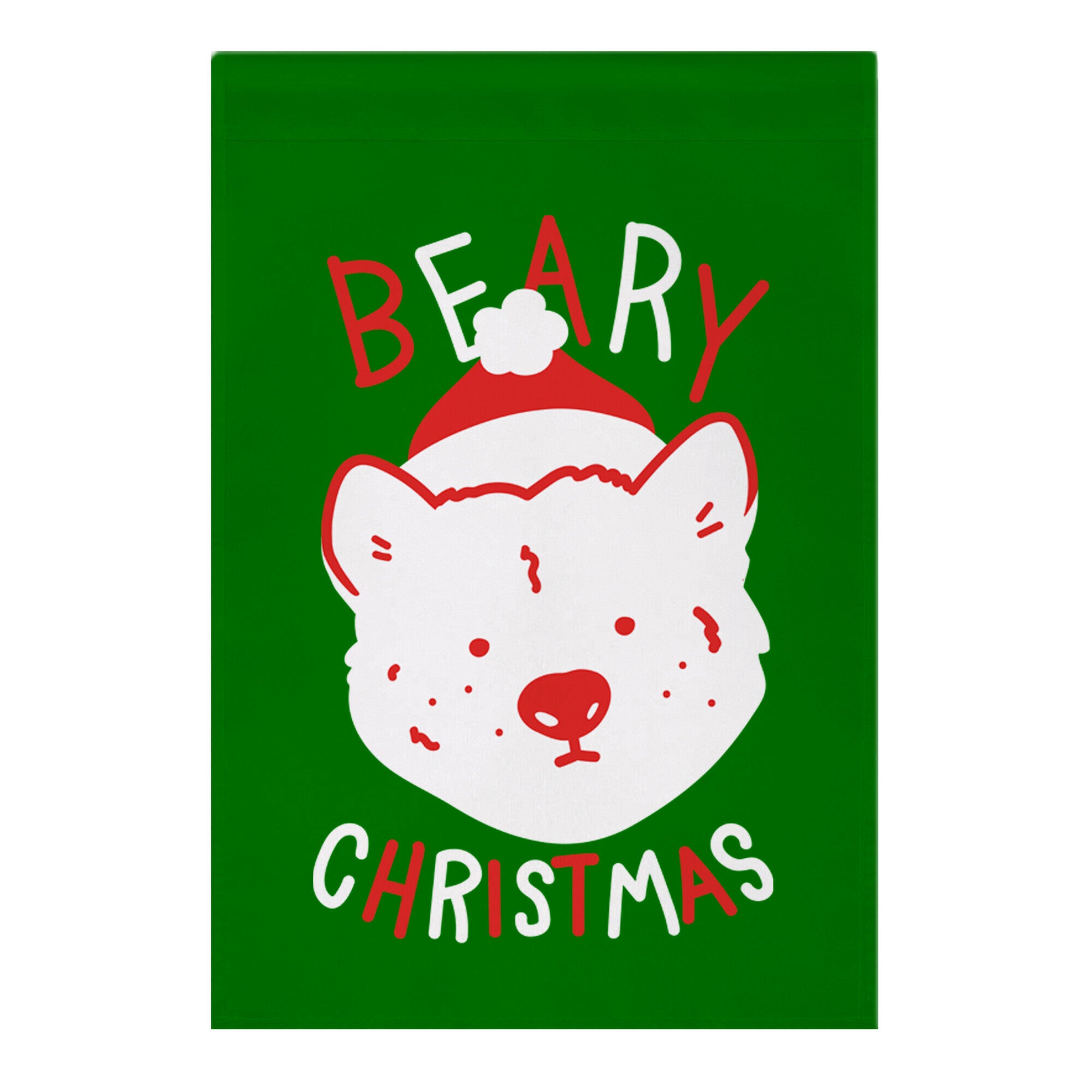 Beary Christmas Garden Flag