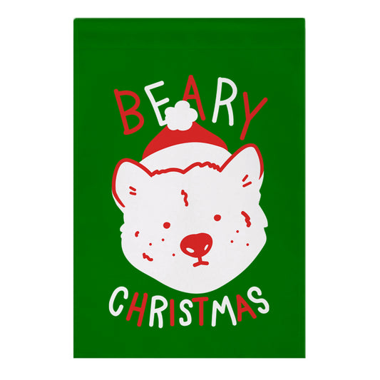 Beary Christmas Garden Flag