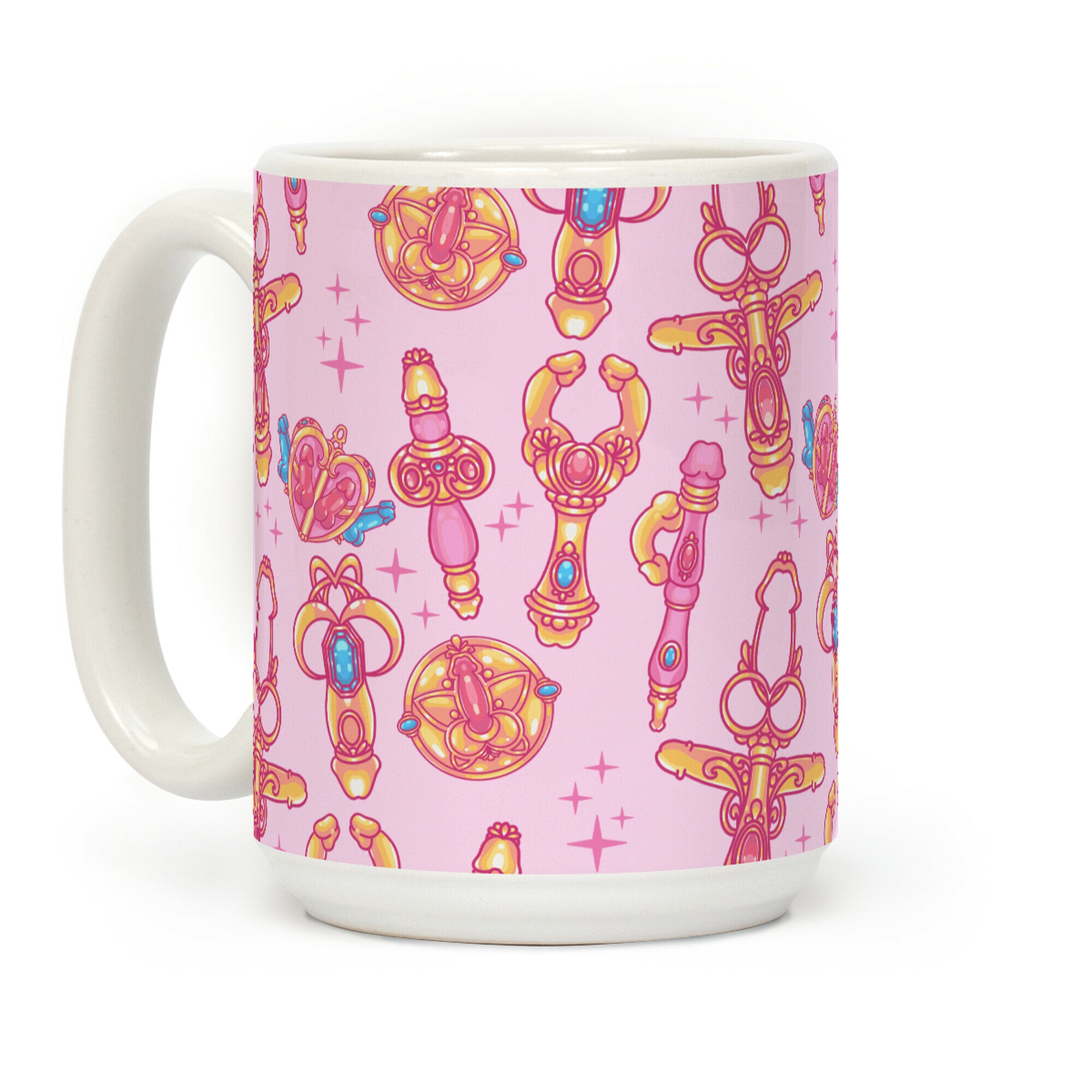 Magical Girl Peens Pattern Coffee Mug