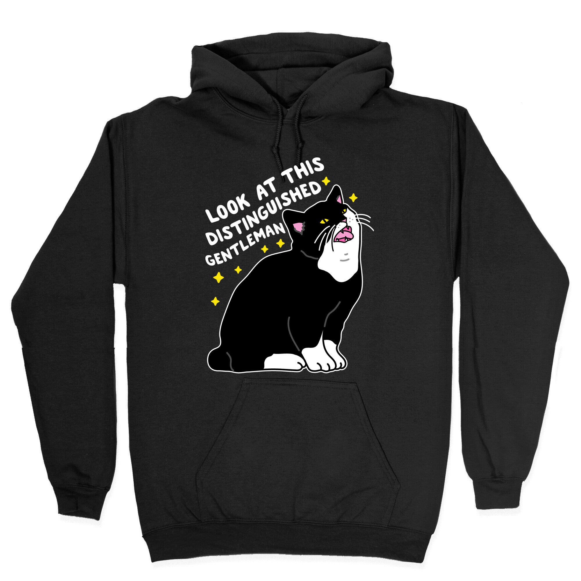 Look At This Distinguished Gentleman Cat Hoodie