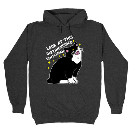 Look At This Distinguished Gentleman Cat Hoodie